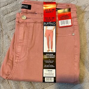 Buffalo David Bitton Women's Soft Pink High-Rise Jeans
